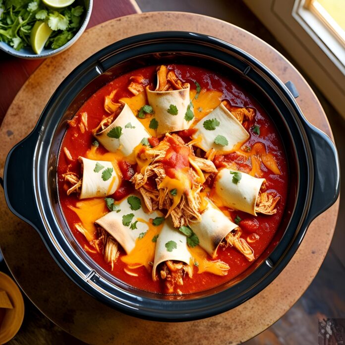 Chicken Enchilada Crock Pot Meal Recipe
