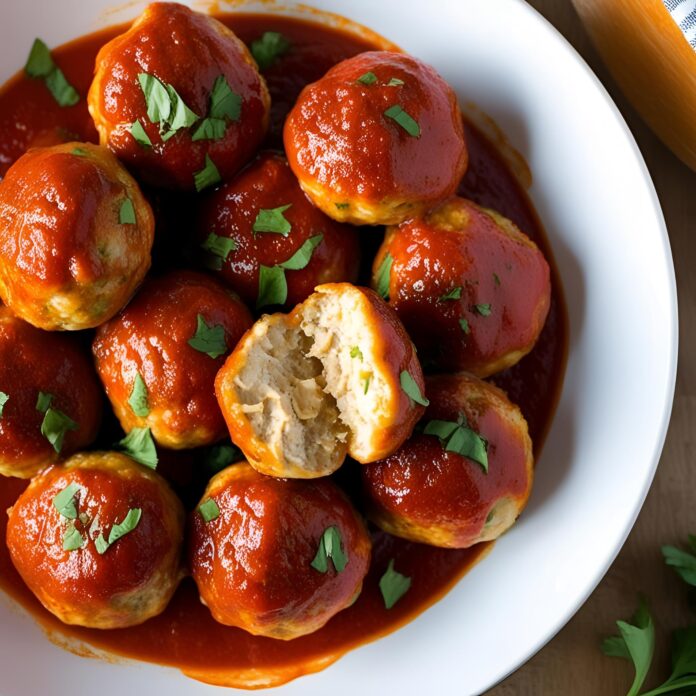 Chicken Parm Meatballs Recipe