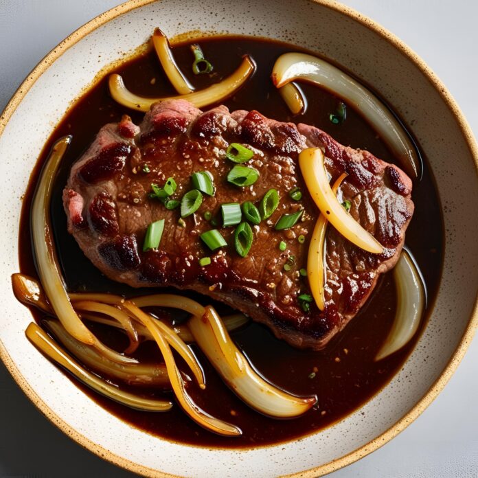 Chinese Pepper Steak with Onions Recipe