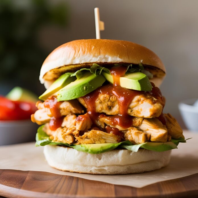 Chipotle Chicken Sandwich with Avocado Recipe