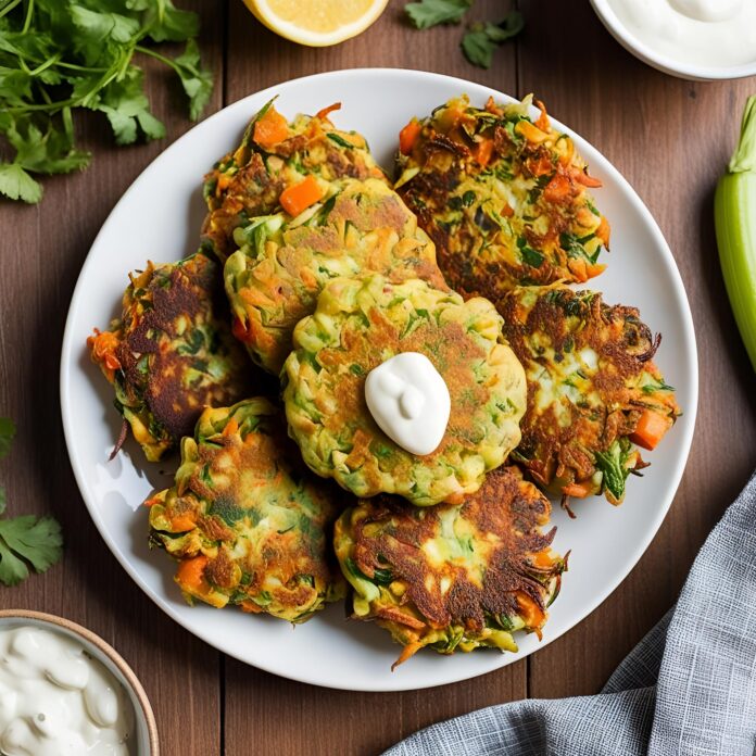 Crispy Vegetable Fritters Recipe