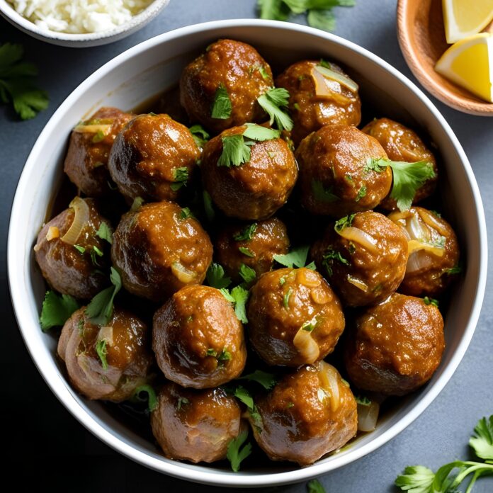 Crock Pot French Onion Meatballs Recipe