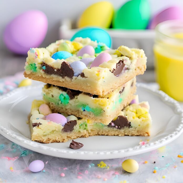 Easter Cake Mix Cookie Bars Recipe