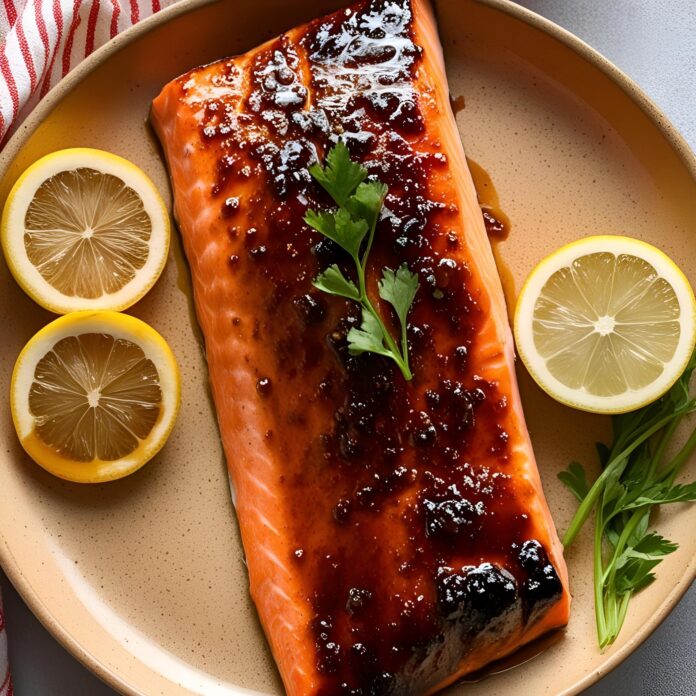 Easy Brown Sugar Glazed Salmon Recipe