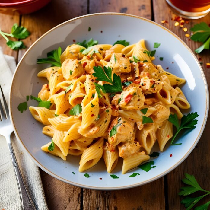 Easy Creamy Cajun Chicken Pasta Recipe