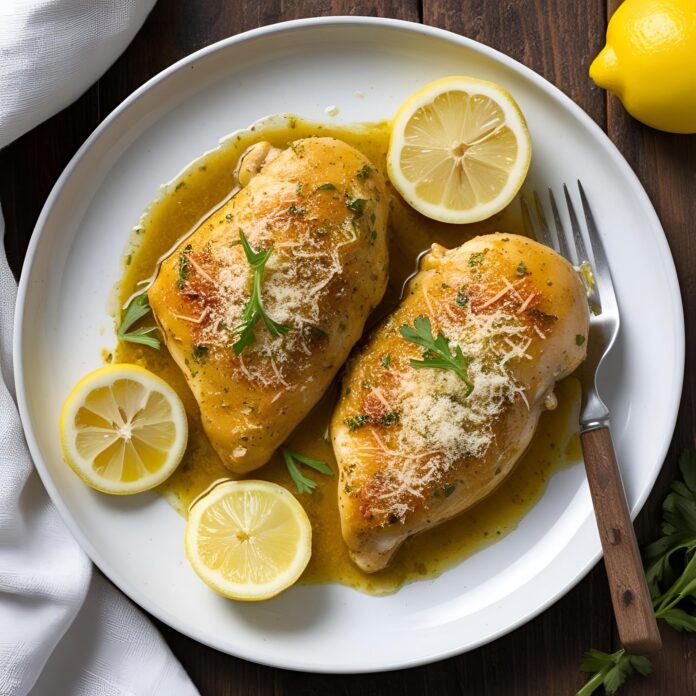 Easy Lemon Garlic Parmesan Chicken Recipe