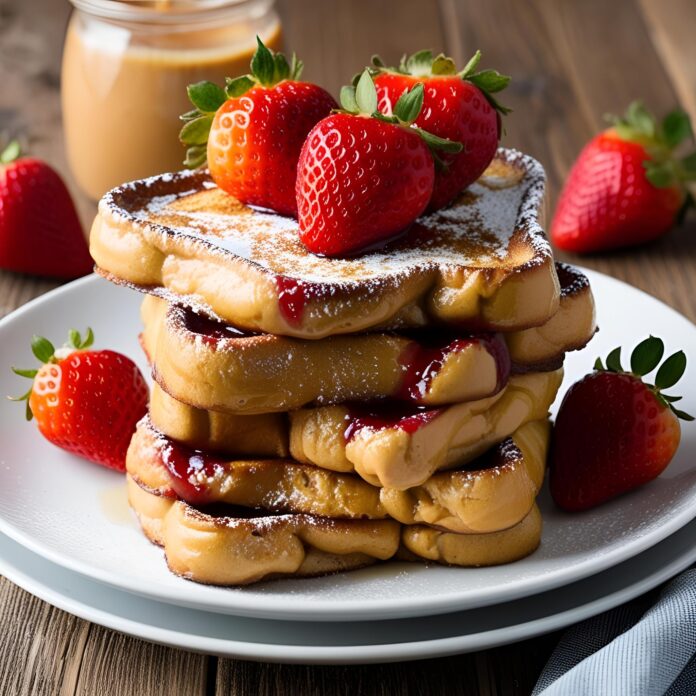 Easy Peanut Butter and Jelly French Toast Recipe