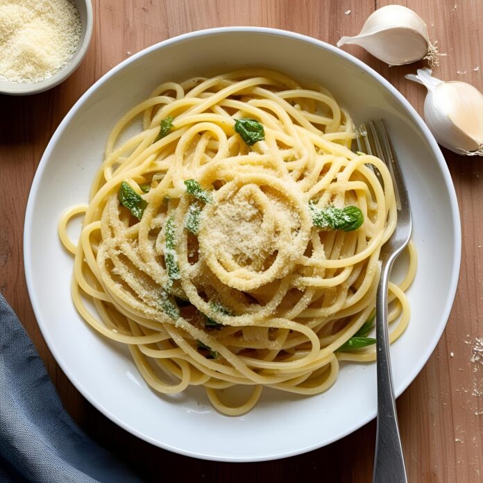 Garlic Parmesan Pasta Recipe