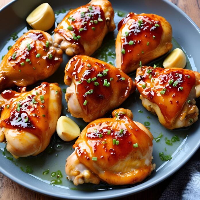 Glazed Honey Garlic Chicken Recipe