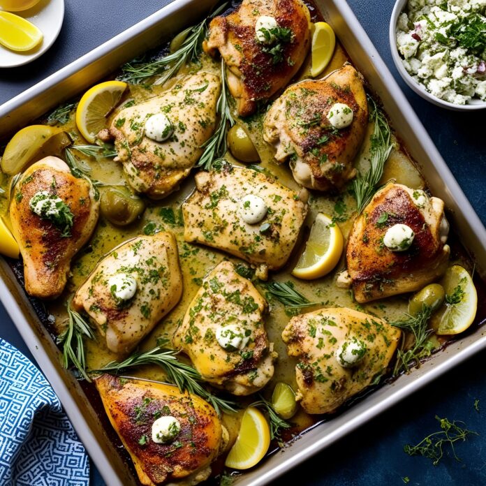 Greek Chicken Sheet Pan Recipe