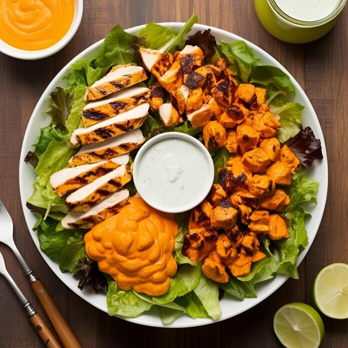Grilled Buffalo Chicken Salad Recipe