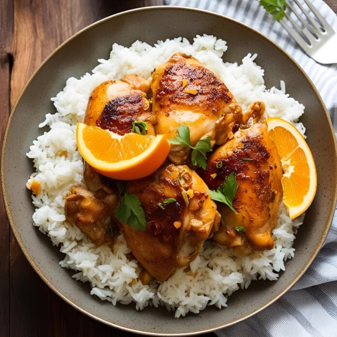 Ground Orange Chicken Recipe