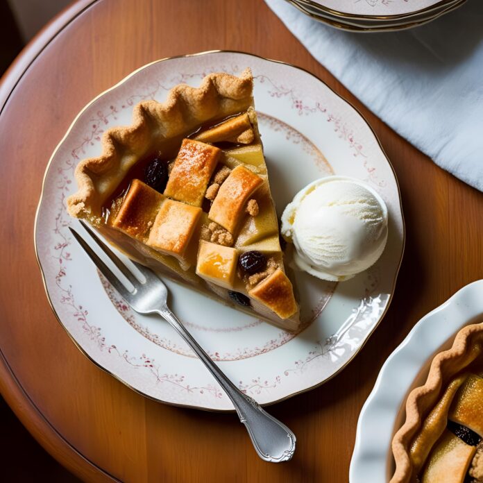 Homemade Classic Apple and Raisin Pie Recipe
