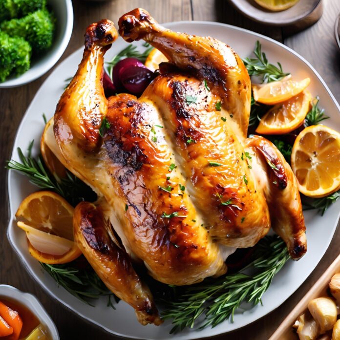 Juicy Roasted Chicken Recipe