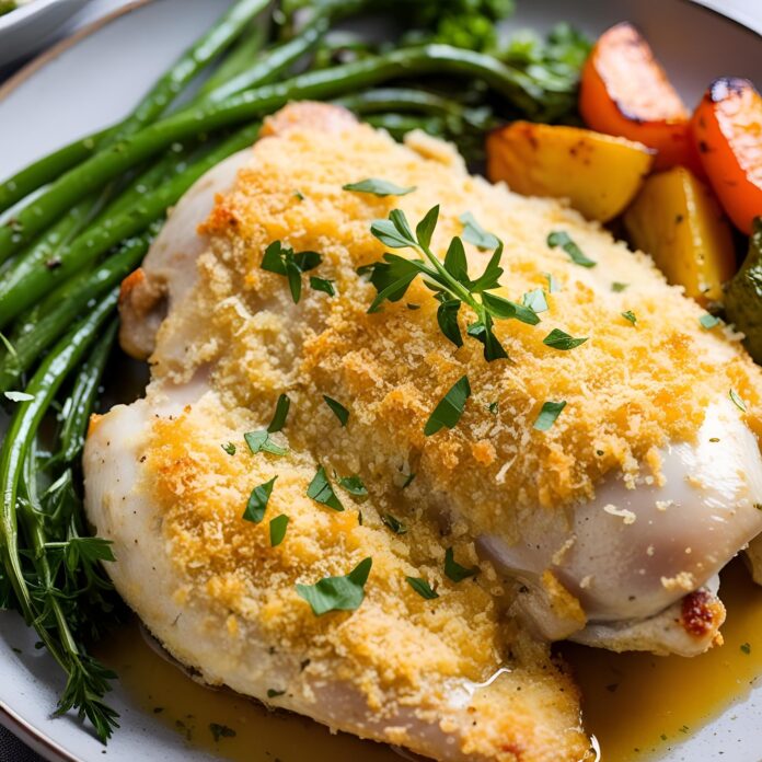Longhorn Parmesan Crusted Chicken Recipe