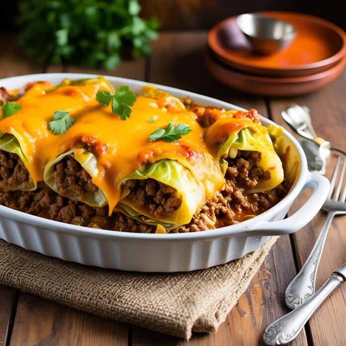 Low Carb Cabbage Roll Casserole Recipe