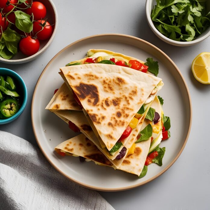 Mediterranean Quesadillas Recipe
