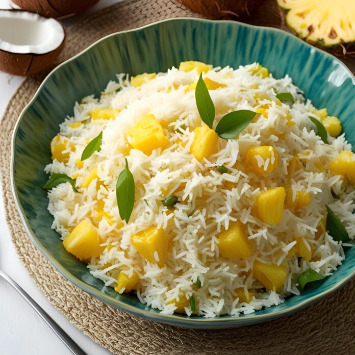 Tropical Coconut Pineapple Rice Recipe