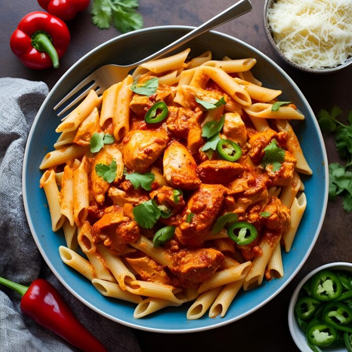 30-Minute Spicy Chicken Chipotle Pasta Recipe
