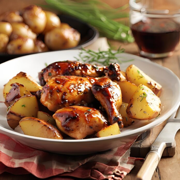 BBQ Chicken and Potatoes Recipe