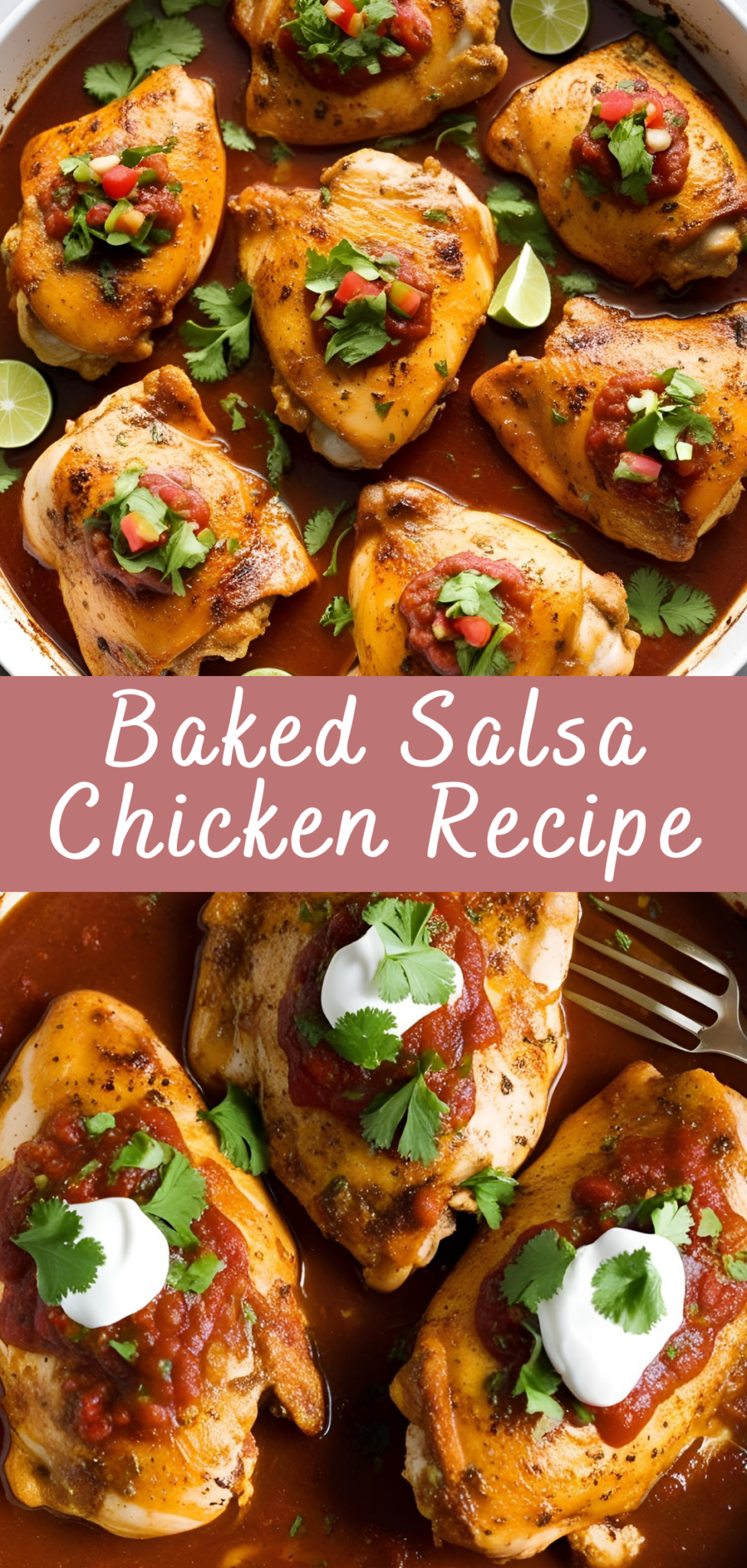 Baked Salsa Chicken Recipe | Cheff Recipes