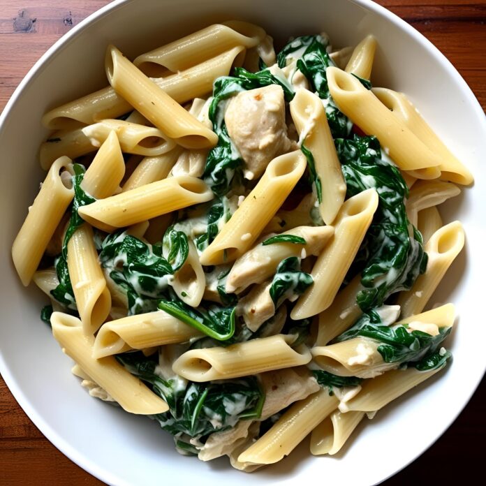 Best Chicken Spinach Penne Recipe