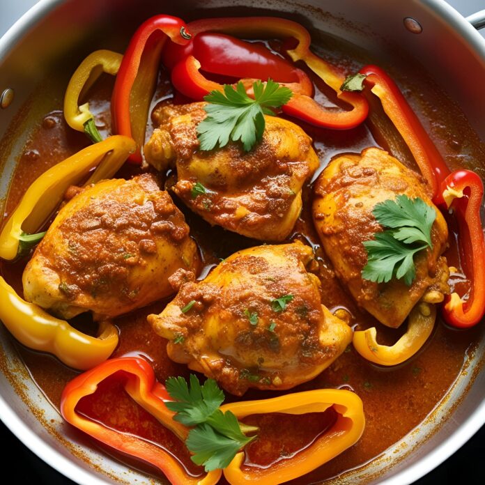 Cajun Chicken with Bell Peppers Recipe