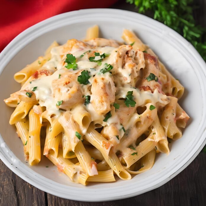 Cheesy Chicken Pasta Recipe