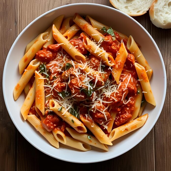 Chicken Penne Arrabbiata Recipe