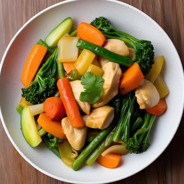 Chicken and Vegetable Stir Fry Recipe