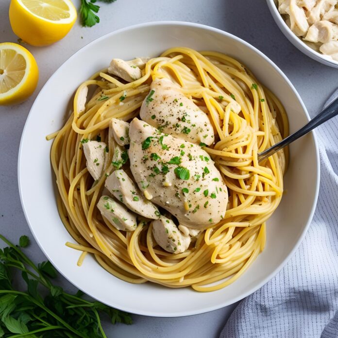 Creamy Chicken Spaghetti Recipe
