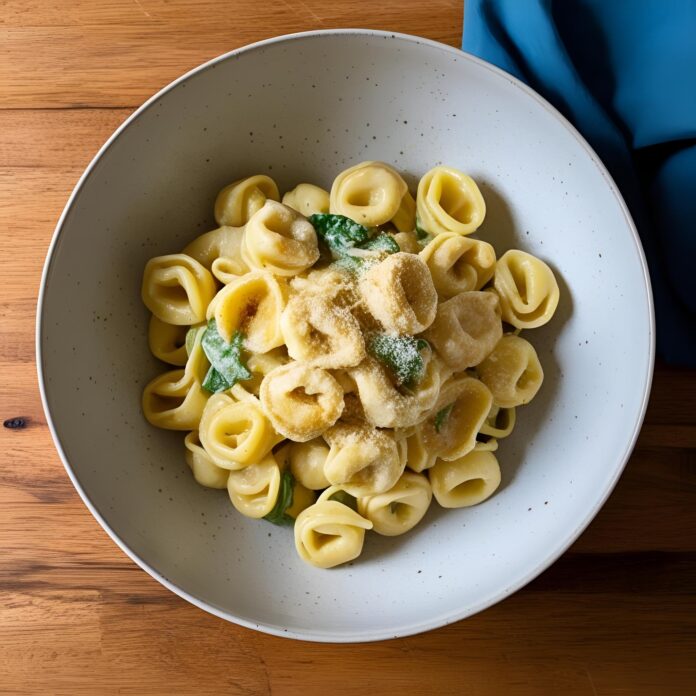 Creamy Tortellini Carbonara Recipe