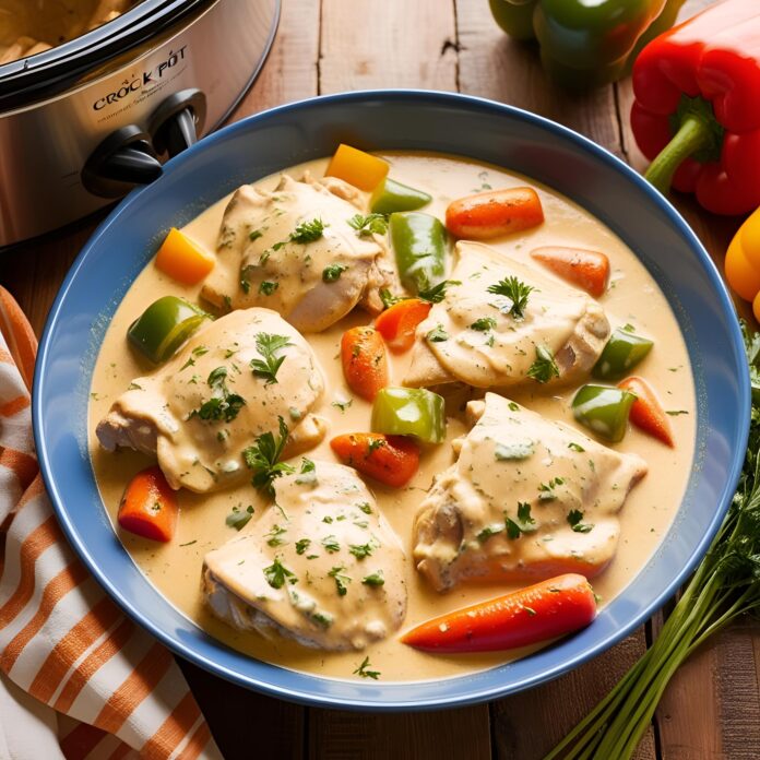 Crockpot Ranch Chicken Recipe