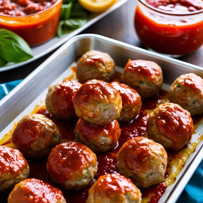 Easy Baked Meatballs Recipe