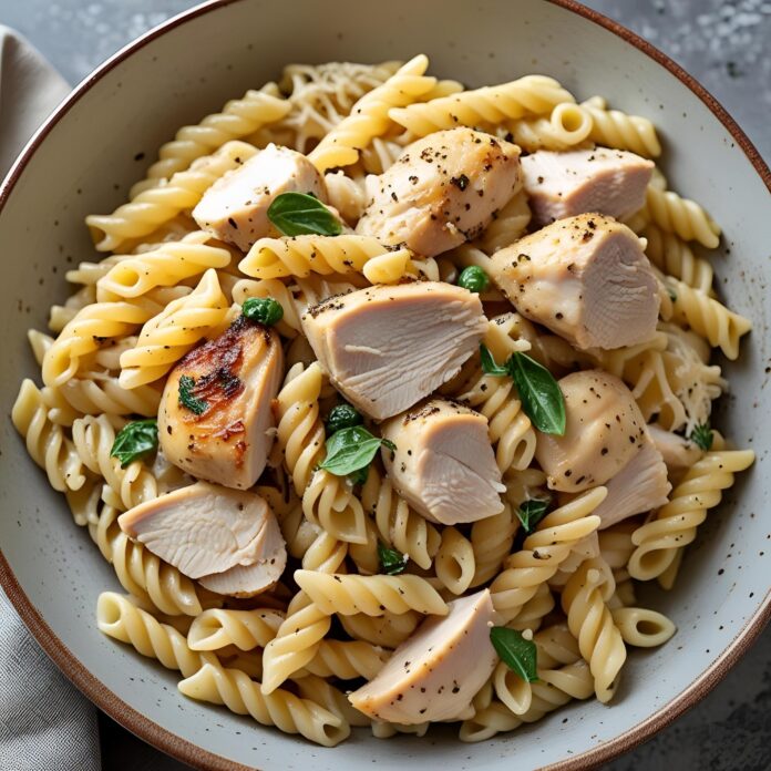 Easy Rotisserie Chicken Pasta Recipe