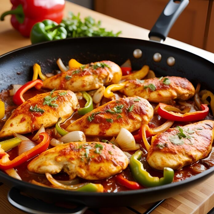 Fajita Chicken Breasts Casserole Recipe
