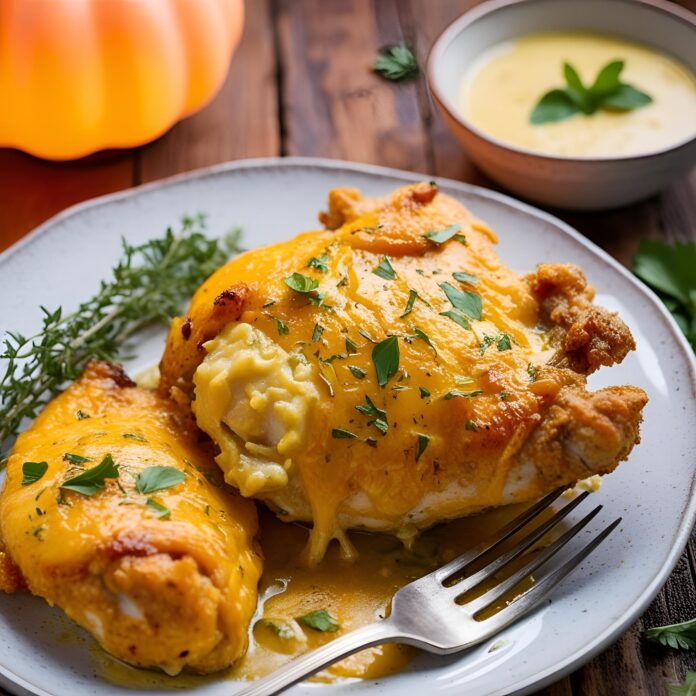 Garlic Cheddar Chicken Recipe