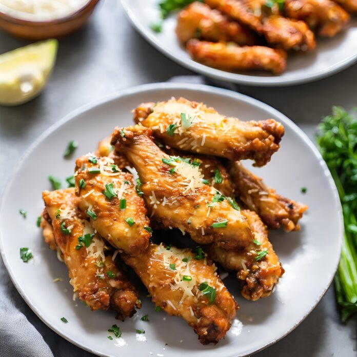 Garlic Parmesan Chicken Wings Recipe