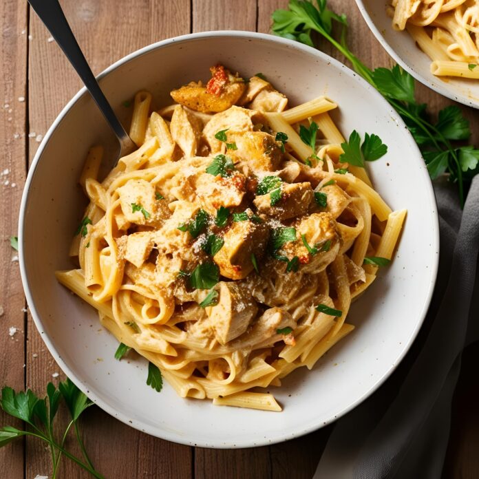 Homemade Creamy Cajun Chicken Pasta Recipe