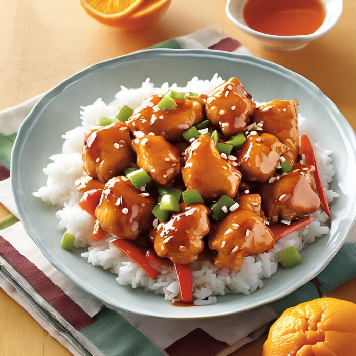 Hot Orange Chicken Recipe