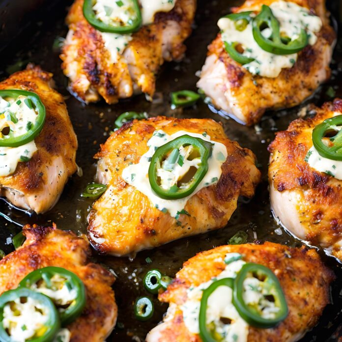 Jalapeno Popper Baked Chicken Breasts Recipe