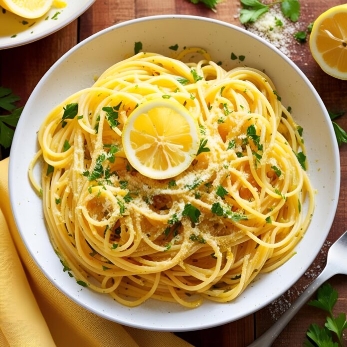 Lemon Garlic Butter Pasta Recipe