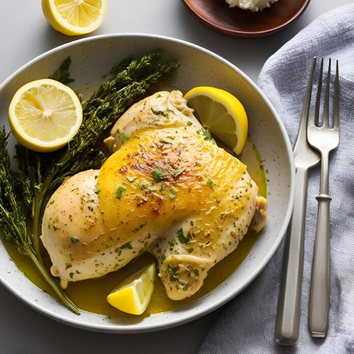 Lemon Pecorino Chicken Recipe