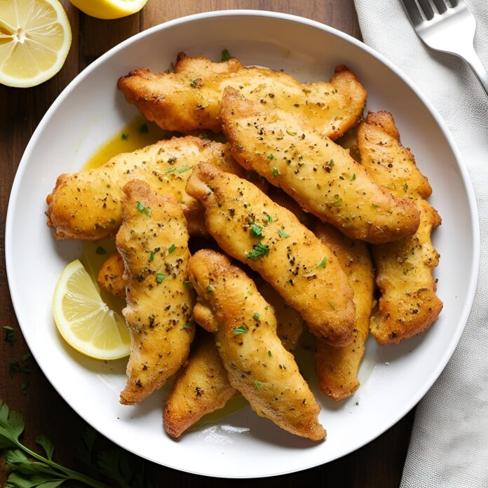 Lemon Pepper Chicken Tenders Recipe