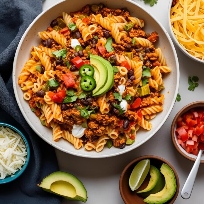 One Pot Taco Pasta Recipe