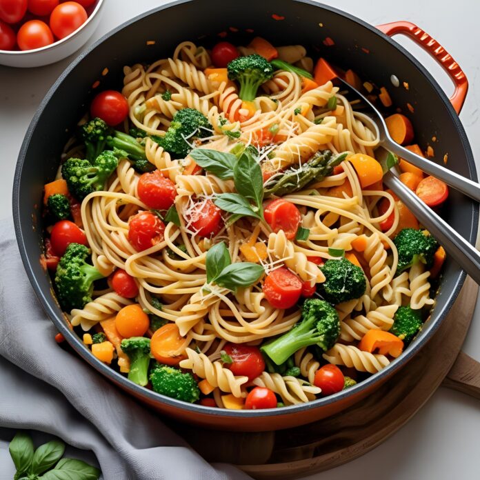 One Pot Veggie Pasta Recipe