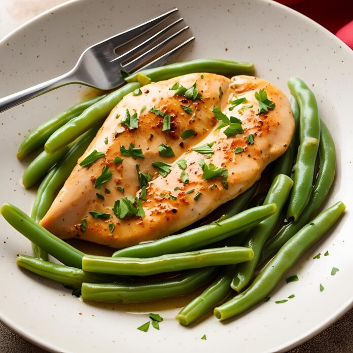 Quick Chicken Breast and Green Beans Recipe