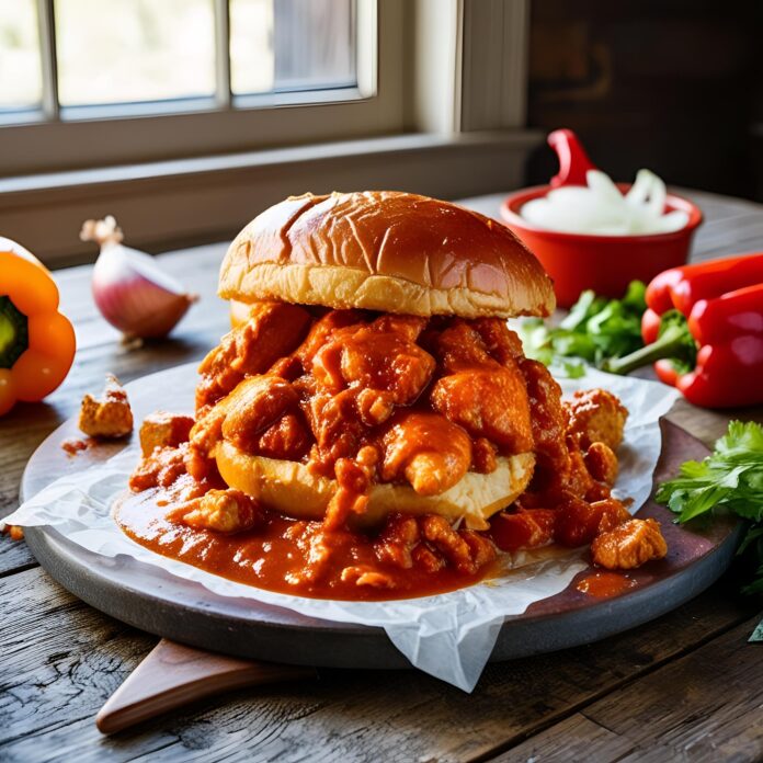 Spicy Cajun Chicken Sloppy Joes Recipe