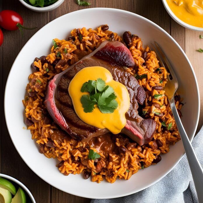 Steak and Queso Rice Recipe