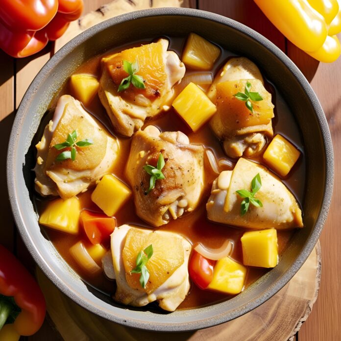 Sweet Hawaiian Slow Cooker Chicken Recipe